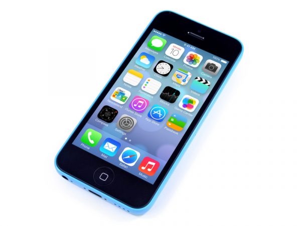 iPhone 5c blue