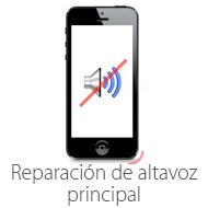 reparacion de altavoz principal de iphone